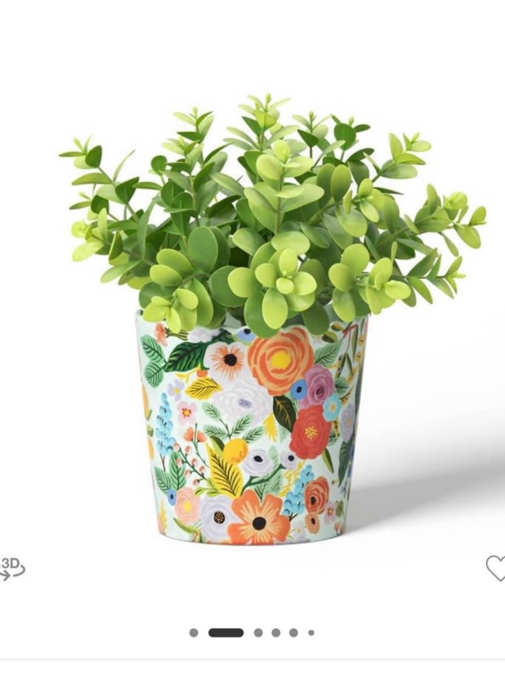 Rifle Paper Co Target Small Indoor potted plant holder planter pot Garden Party